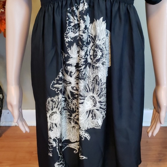 NWT boutique kimono style dress floral - Picture 3 of 8